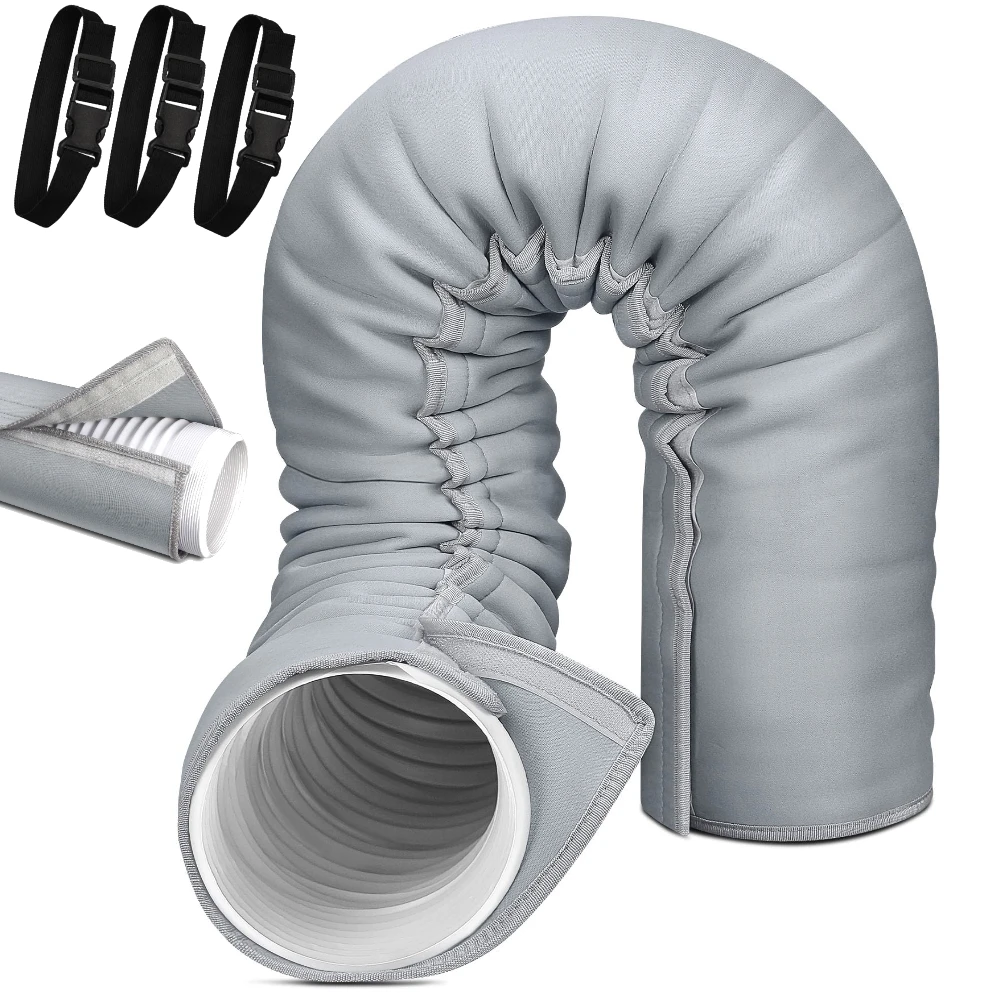 Portable AC Hose Insulation Sleeve Air Conditioner Hose Cover Wrap for Exhaust Hose Easy Installation AC Duct Insulation Wrap
Portable AC Hose Insulation Sleeve Air Conditioner Hose Cover Wrap for Exhaust Hose Easy Installation AC Duct Insulation Wrap