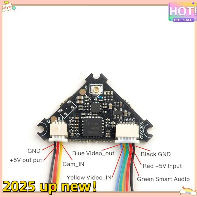 Classy-OVX306 OPENVTX 5.8G 48CH 400Mw Switchable VTX Replacement Of Whoop VTX For Mobula7 Series FPV Tinywhoop Drone
Classy-OVX306 OPENVTX 5.8G 48CH 400Mw Switchable VTX Replacement Of Whoop VTX For Mobula7 Series FPV Tinywhoop Drone