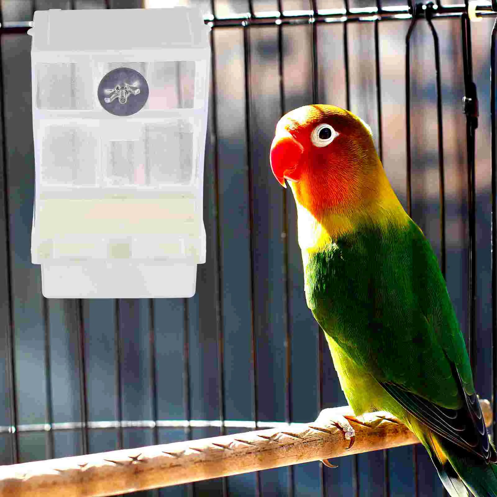 Bird Feeder Automatic Birds Feeding Nest Hanging Food Container Feeders Garden Containers Sprinkler Cage
Bird Feeder Automatic Birds Feeding Nest Hanging Food Container Feeders Garden Containers Sprinkler Cage