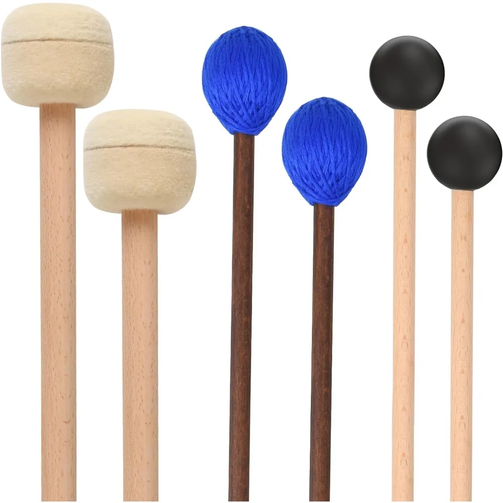 Marimba Mallet 6-piece Set Portable Singing Bowl Mallet professional Drumstick Percussion Instruments Parts Accessories
Marimba Mallet 6-piece Set Portable Singing Bowl Mallet professional Drumstick Percussion Instruments Parts Accessories