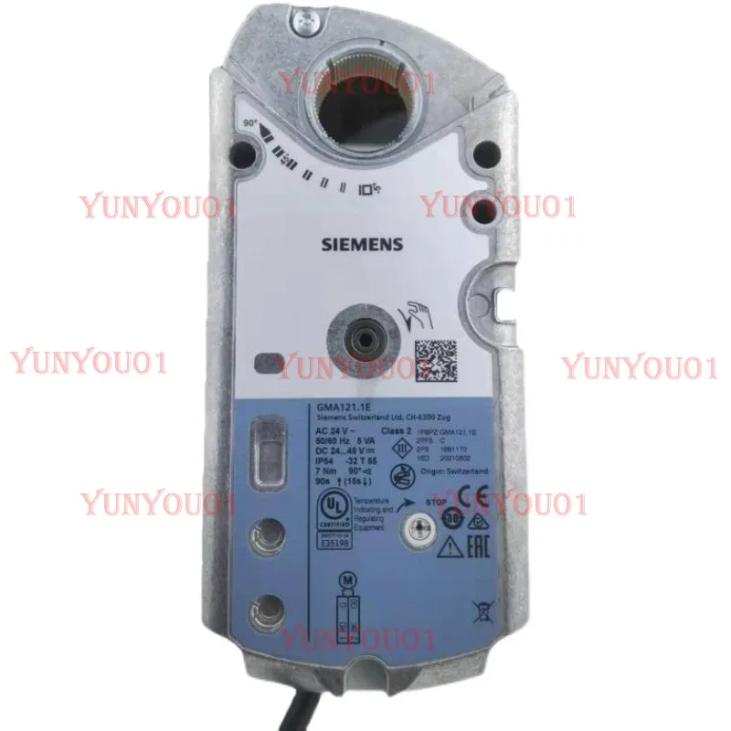 GMA161.1E 131.1E 121.1E Electric air valve actuator spring reset GCA121.1E
GMA161.1E 131.1E 121.1E Electric air valve actuator spring reset GCA121.1E