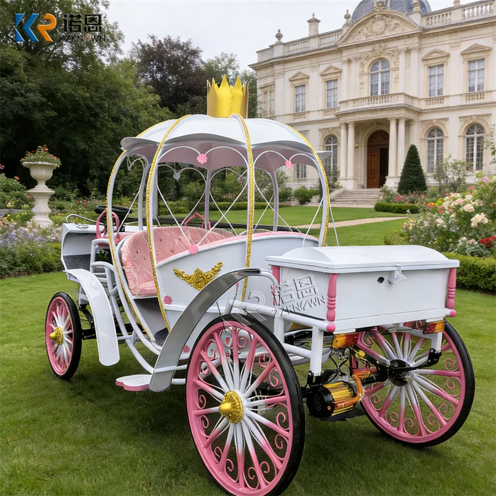 Luxury Romantic European Pumpkin Horse Carriage Exquisite Royal Wedding Horse Drawn Carriage for Weddings
Luxury Romantic European Pumpkin Horse Carriage Exquisite Royal Wedding Horse Drawn Carriage for Weddings