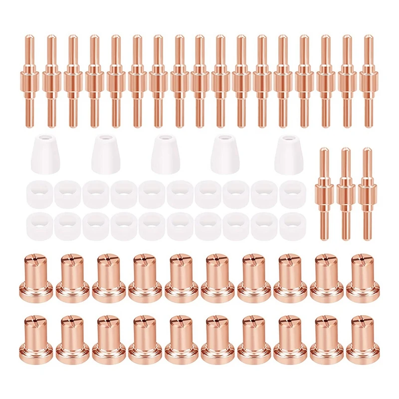 AC62-65 Pieces Plasma Tip Electrodes & Nozzles Kit Consumption Material Accessories For PT31 30 40 50 Plasma Welding Tools
AC62-65 Pieces Plasma Tip Electrodes & Nozzles Kit Consumption Material Accessories For PT31 30 40 50 Plasma Welding Tools