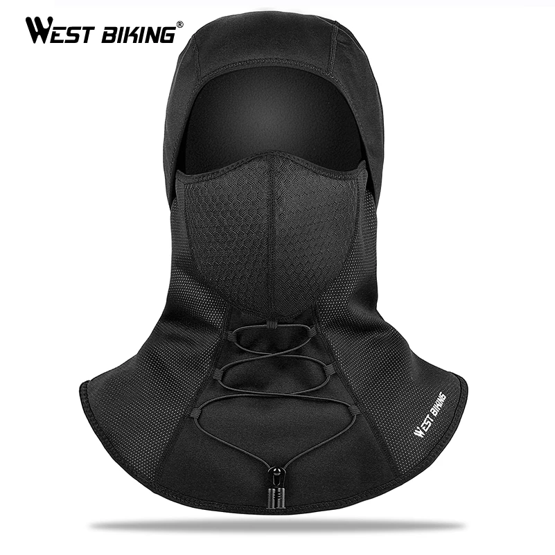 WEST BIKING Winter Warm Fleece Face Mask Thermal Drawstring Balaclava Windproof Ski Cap with Filter for Snowboard Bicycle Riding
WEST BIKING Winter Warm Fleece Face Mask Thermal Drawstring Balaclava Windproof Ski Cap with Filter for Snowboard Bicycle Riding