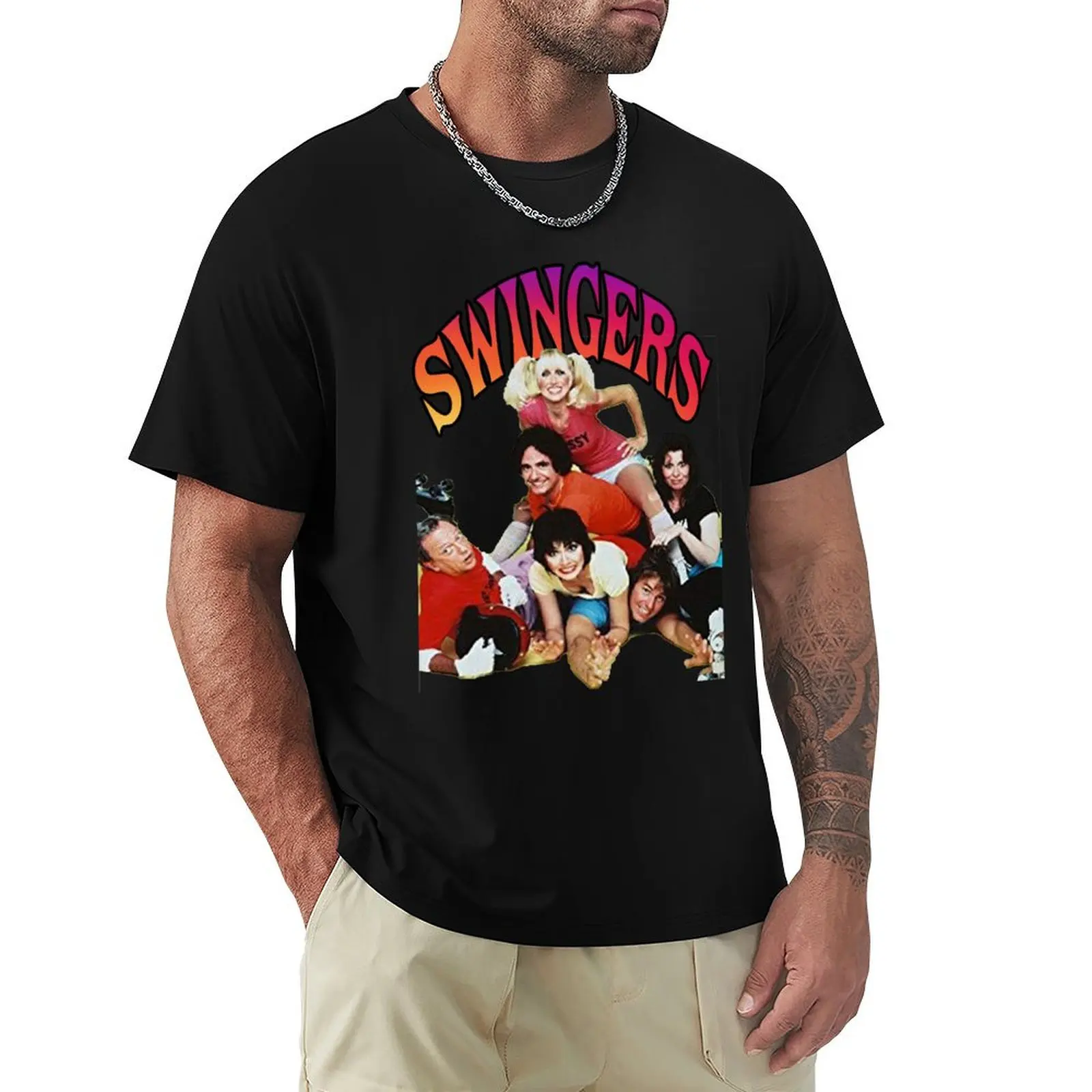 Swinger T-Shirt sublime cotton graphic tees quick drying plain plain t shirts men
Swinger T-Shirt sublime cotton graphic tees quick drying plain plain t shirts men
