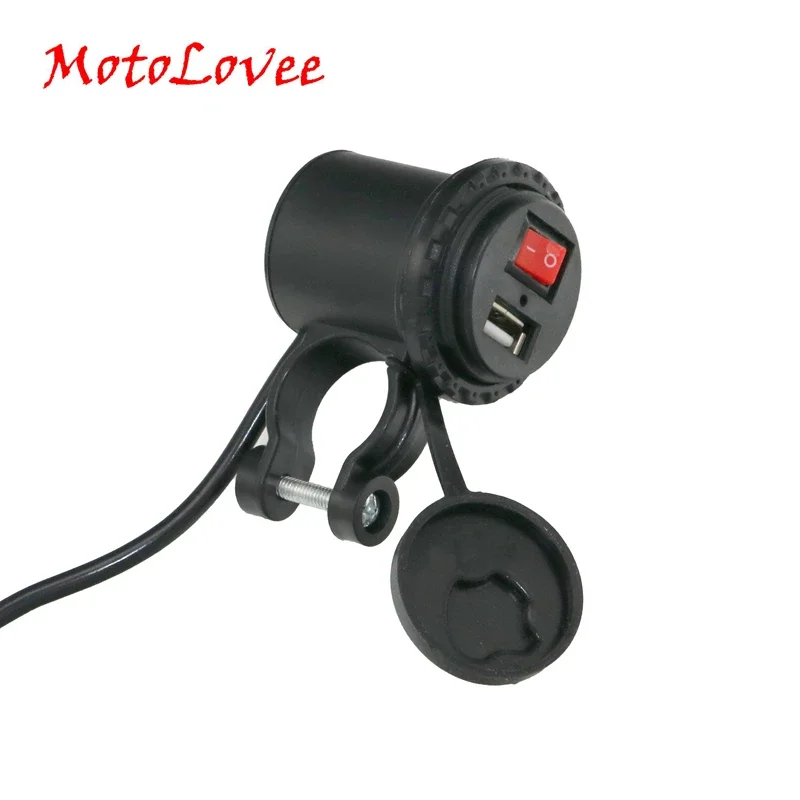 MotoLovee Universal Motorcycle Waterproof USB Charger Adapter E-Bicycle Handlebar Power Supply Port Socket For Phone Ipad GPS
MotoLovee Universal Motorcycle Waterproof USB Charger Adapter E-Bicycle Handlebar Power Supply Port Socket For Phone Ipad GPS