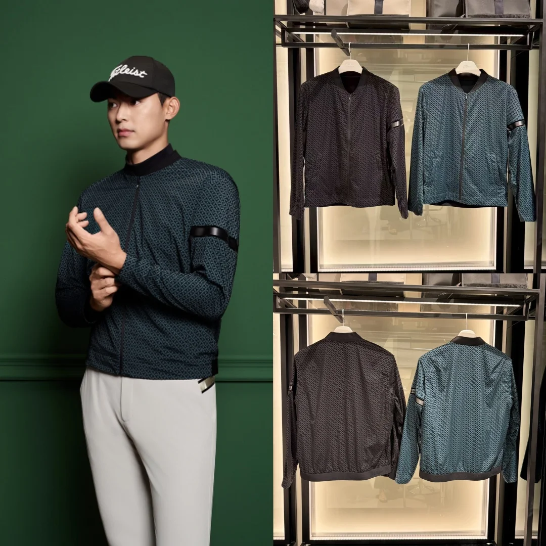 Men's New Jacquard Windbreaker Jacket for Golf Wear, Casual and Versatile
Men's New Jacquard Windbreaker Jacket for Golf Wear, Casual and Versatile