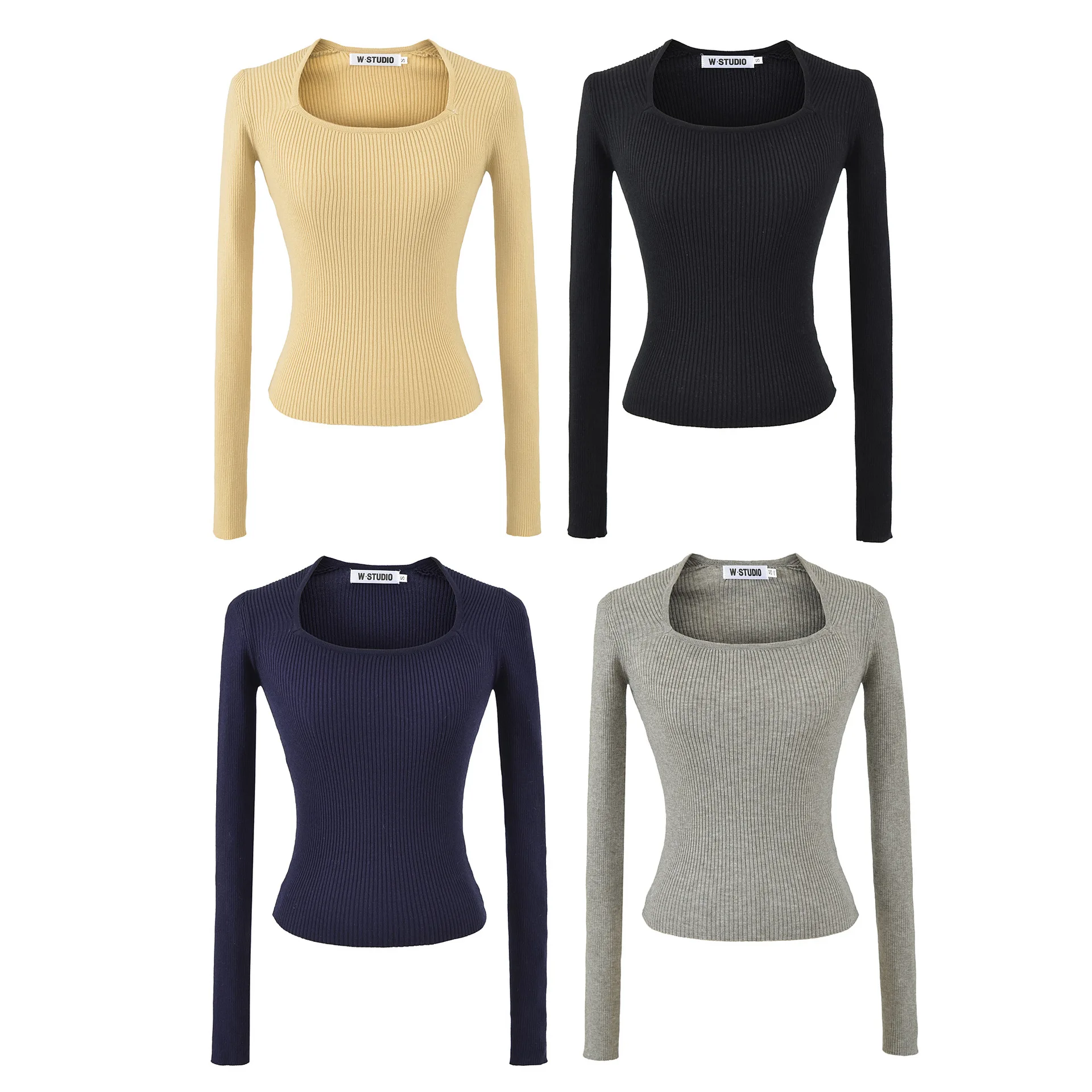 Свитер с квадратным воротником в европейском и американском стиле для женщин, осенний новый стиль, утягивающий короткий свитер, рубашка
Свитер с квадратным воротником в европейском и американском стиле для женщин, осенний новый стиль, утягивающий короткий свитер, рубашка