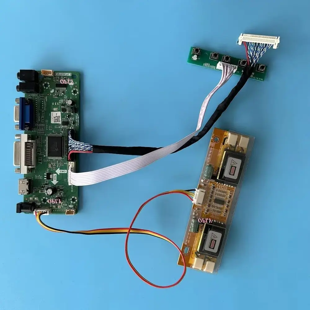 Плата контроллера HDMI-совместимый экран монитора DVI VGA LVDS M.NT68676 Комплект для LTM220M1-L02 LTM220M1-L01 1680X1050 22 дюйма 1680*1050
Плата контроллера HDMI-совместимый экран монитора DVI VGA LVDS M.NT68676 Комплект для LTM220M1-L02 LTM220M1-L01 1680X1050 22 дюйма 1680*1050