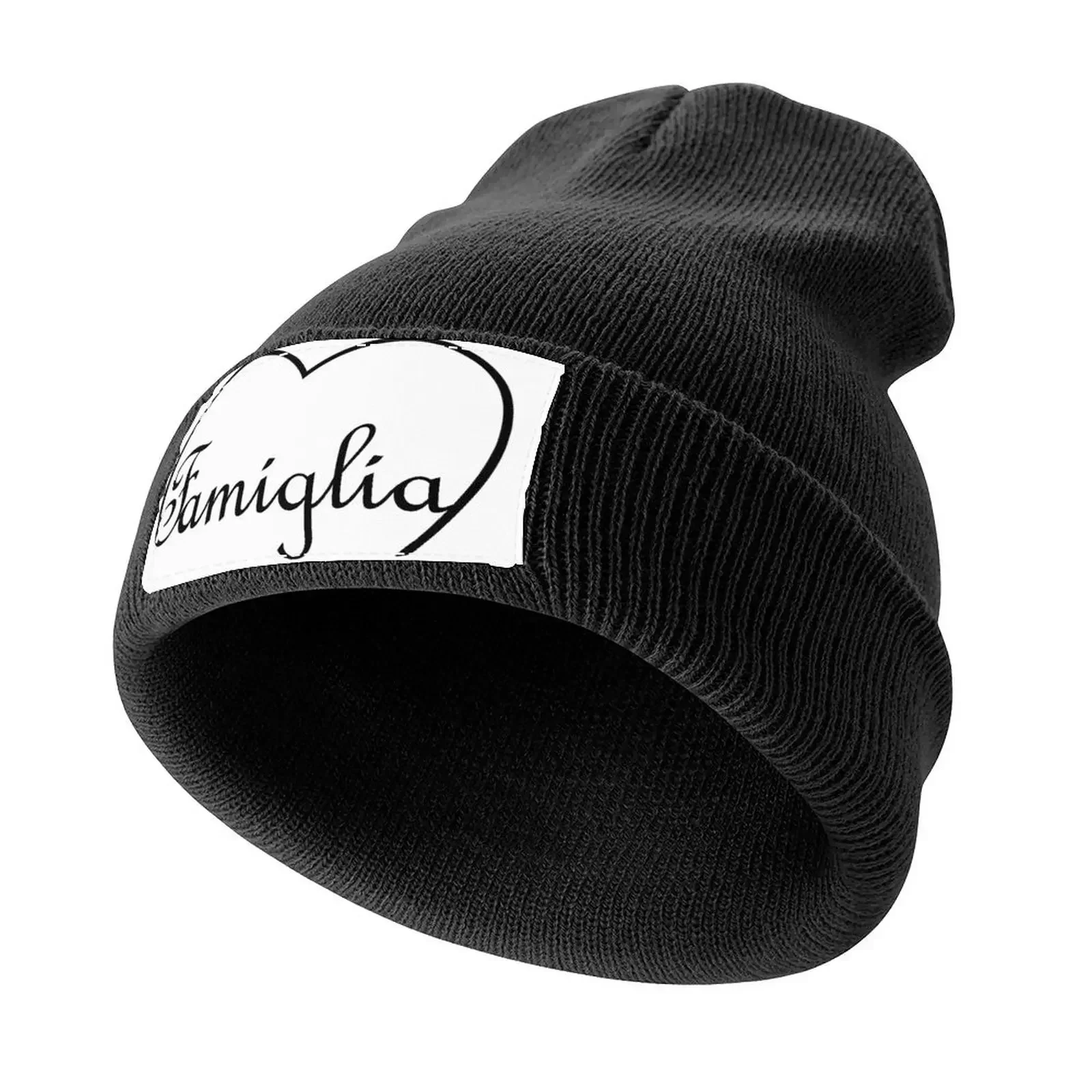 Italian word Famiglia / Family in the top of a heart Knitted Cap Trucker Cap Kids Hat Streetwear Rave Men's Caps Women's
Italian word Famiglia / Family in the top of a heart Knitted Cap Trucker Cap Kids Hat Streetwear Rave Men's Caps Women's