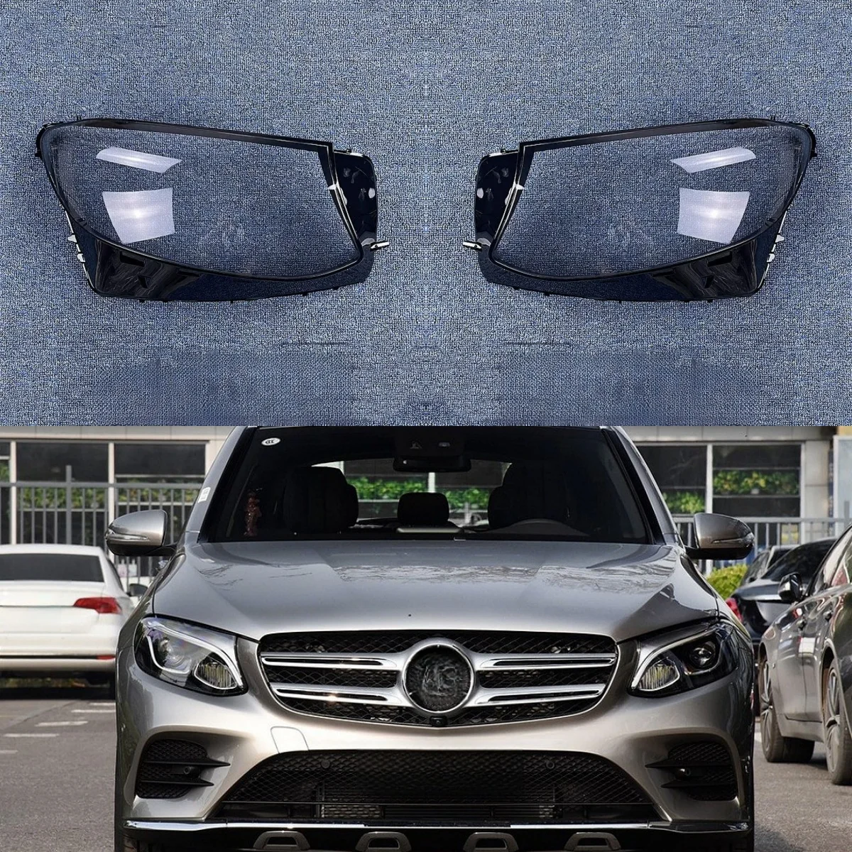 Headlight Shell Lamp Shade Transparent Headlamp Cover Plexiglass For 2016 -2019 Mercedes-Benz W253 GLC200 GLC260 GLC300
Headlight Shell Lamp Shade Transparent Headlamp Cover Plexiglass For 2016 -2019 Mercedes-Benz W253 GLC200 GLC260 GLC300