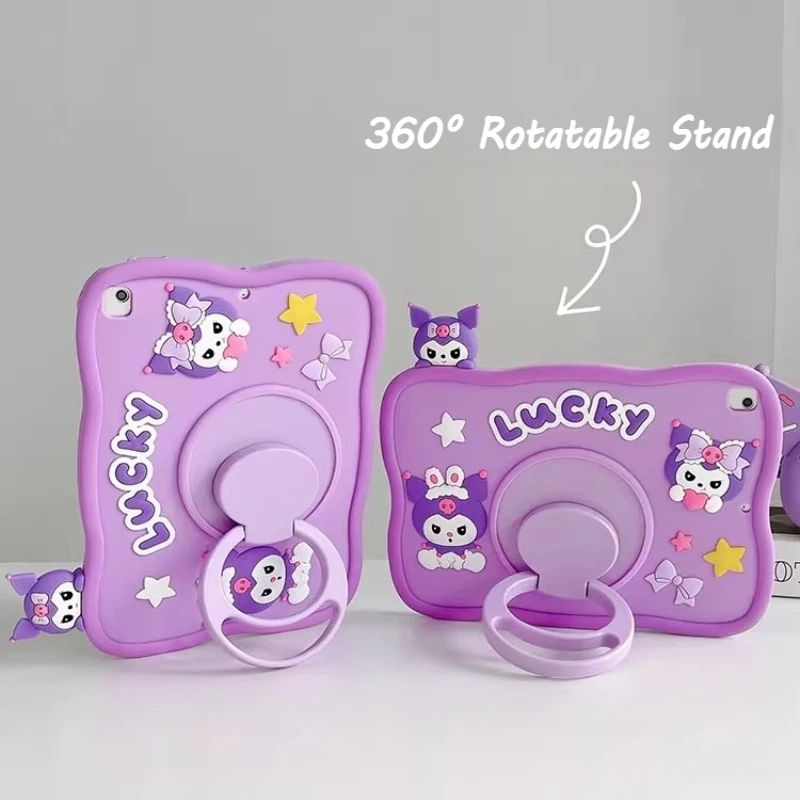 For IPad Case 11th A16 11in 10th 10.9inch Tablet Case Pro 22 21 9th 10.2in Kuromi Protective Case Mini6 7 8.3inch Silicone Cover
For IPad Case 11th A16 11in 10th 10.9inch Tablet Case Pro 22 21 9th 10.2in Kuromi Protective Case Mini6 7 8.3inch Silicone Cover