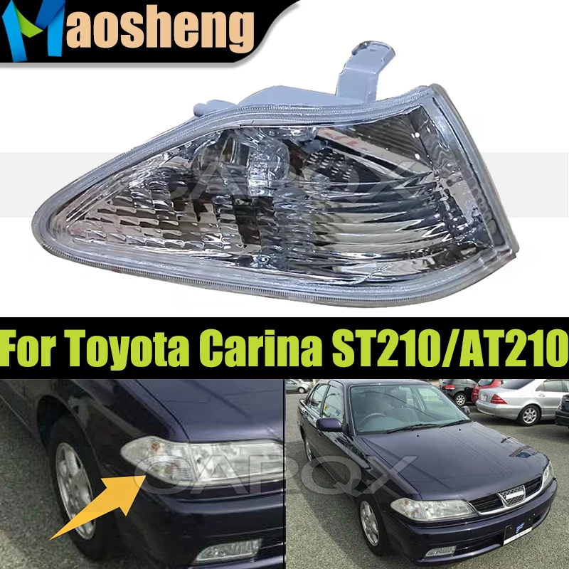 Front Corner Light For Toyota Carina ST210/AT210 Headlight Marker Lamp Side Fender Lights
Front Corner Light For Toyota Carina ST210/AT210 Headlight Marker Lamp Side Fender Lights