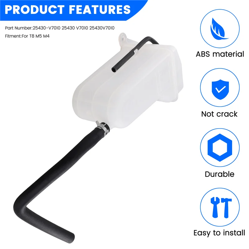 Practical 25430-V7010 Car Engine Coolant Reservoir Tank For JAC T8 M5 M4 Expansion Pot Car Parts 25430 V7010 25430V7010
Practical 25430-V7010 Car Engine Coolant Reservoir Tank For JAC T8 M5 M4 Expansion Pot Car Parts 25430 V7010 25430V7010