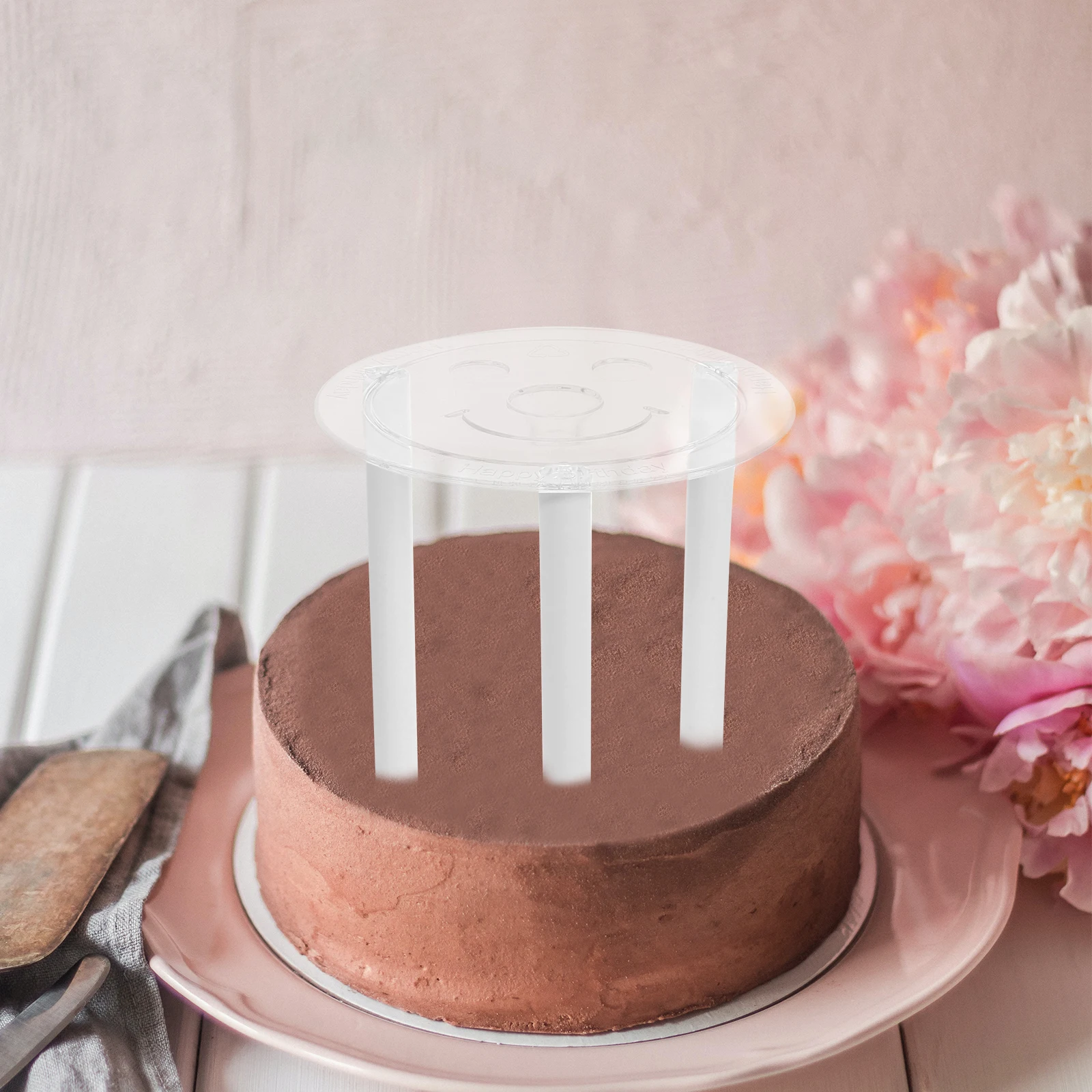 Cake Sticks Support Rods Piling St Dowels Kit Double Layer Food Contact Grade New Material Floating Smile Cake Transparent
Cake Sticks Support Rods Piling St Dowels Kit Double Layer Food Contact Grade New Material Floating Smile Cake Transparent