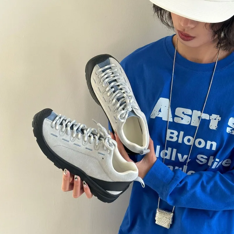 New Womens Shoes Retro Luxury Leather Casual Sneakers for Woman Comfortable Lace Hiking Shoes Designer Shoes Zapatillas De Mujer
New Womens Shoes Retro Luxury Leather Casual Sneakers for Woman Comfortable Lace Hiking Shoes Designer Shoes Zapatillas De Mujer