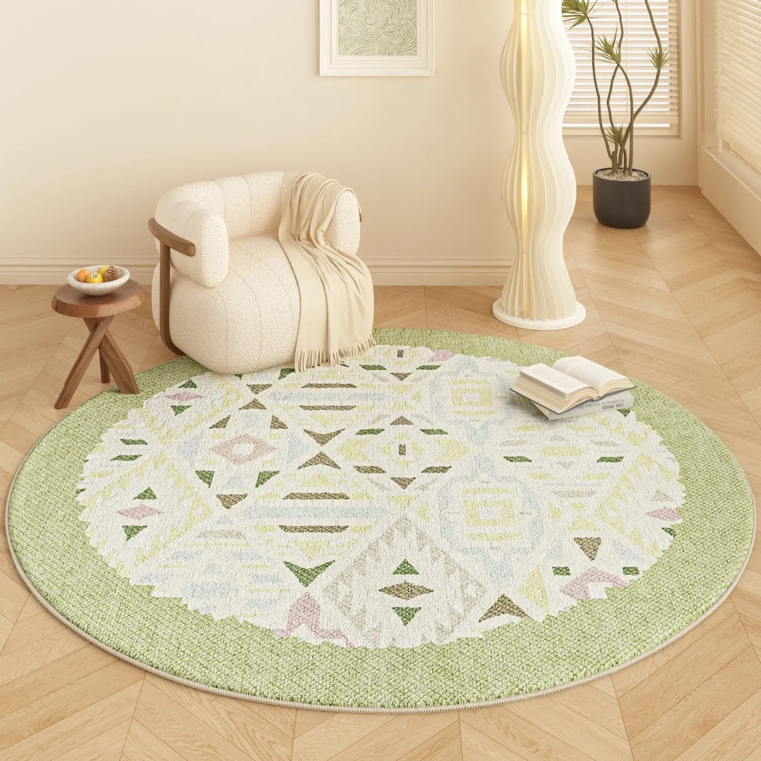 Carpets for Living Room Large Round Carpet for Bedroom Bedside Rug Machine Washable Foldable Soft Fluffy Mat Alfombra Redonda
Carpets for Living Room Large Round Carpet for Bedroom Bedside Rug Machine Washable Foldable Soft Fluffy Mat Alfombra Redonda