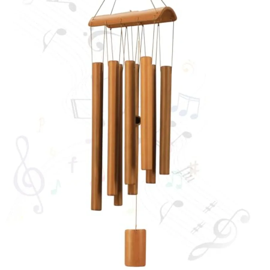 Bamboo Wood Outdoor Wind Chimes, Sympathy Wind Chimes Wooden Windchimes with Natural Sounds, Mothers Day Wind Chimes Gifts for
Bamboo Wood Outdoor Wind Chimes, Sympathy Wind Chimes Wooden Windchimes with Natural Sounds, Mothers Day Wind Chimes Gifts for