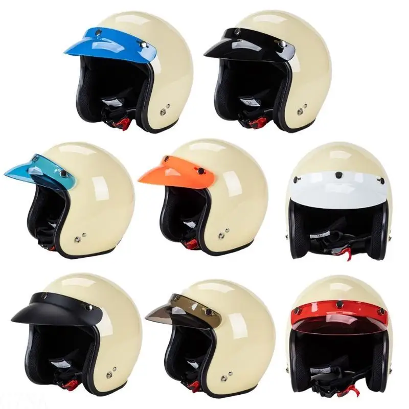 G7NA 3-snap 3/4 Open Face Helmet Visor for Sun Shade Protector for Motorcycle Riding
G7NA 3-snap 3/4 Open Face Helmet Visor for Sun Shade Protector for Motorcycle Riding