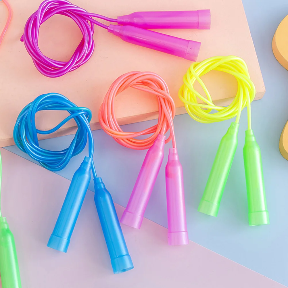 8 Pcs Colorful Plastic Skipping Rope Sturdy Jump Ropes Fitness Jumping Kid Toys Non-burrs Adjustable Children
8 Pcs Colorful Plastic Skipping Rope Sturdy Jump Ropes Fitness Jumping Kid Toys Non-burrs Adjustable Children