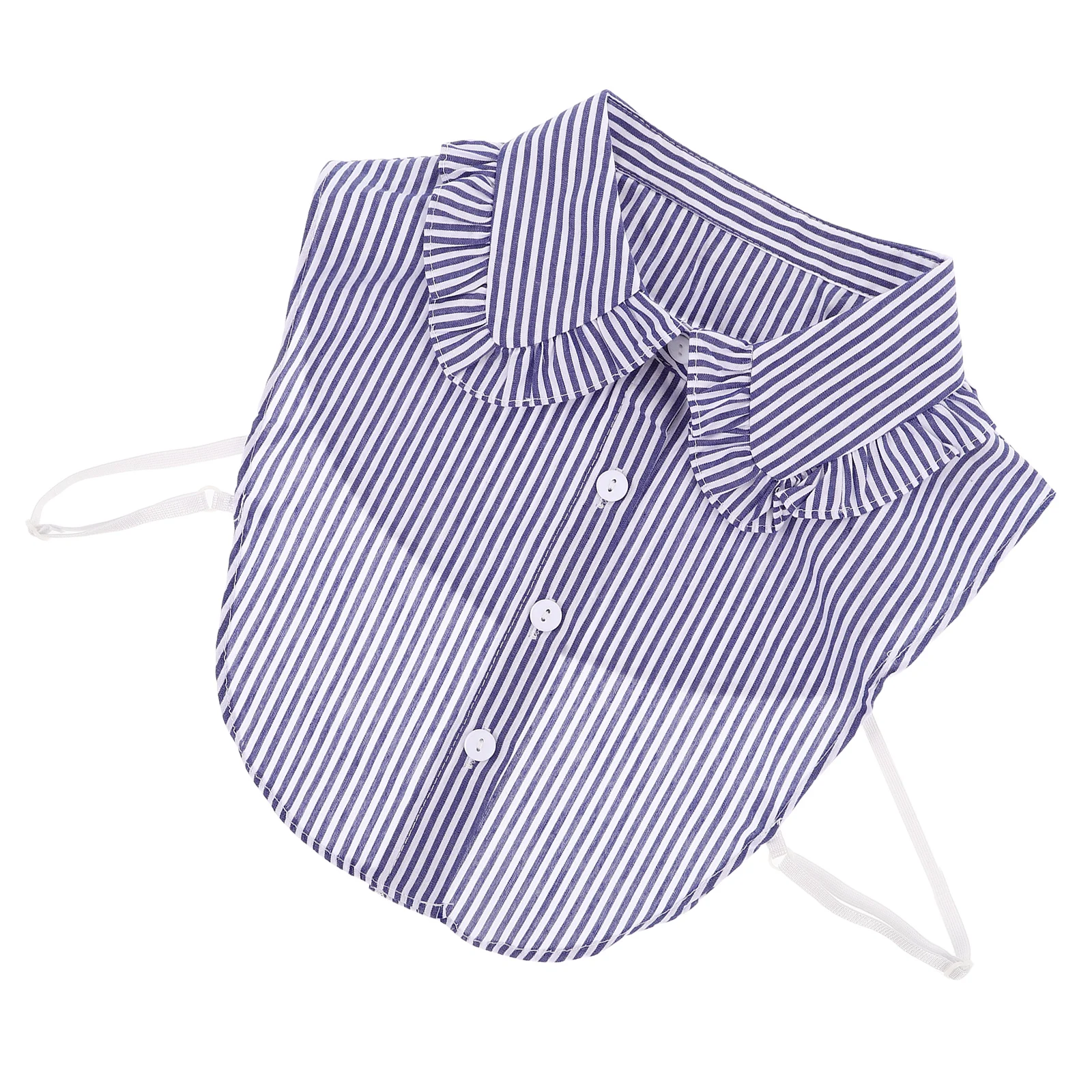 Striped Fake Collar Dickey Shirt Accessory Base Shirts Women Detachable Collars Polyester Ruffled Edges Pleated Pattern
Striped Fake Collar Dickey Shirt Accessory Base Shirts Women Detachable Collars Polyester Ruffled Edges Pleated Pattern