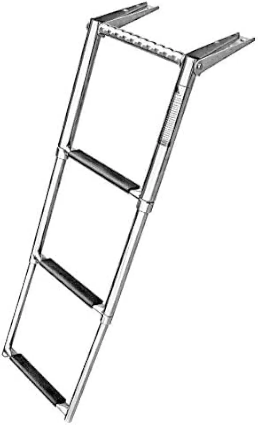 3-Step Telescoping Boat Ladder Stainless Steel with Built-in Handle for Easy Marine Swimming Access
3-Step Telescoping Boat Ladder Stainless Steel with Built-in Handle for Easy Marine Swimming Access