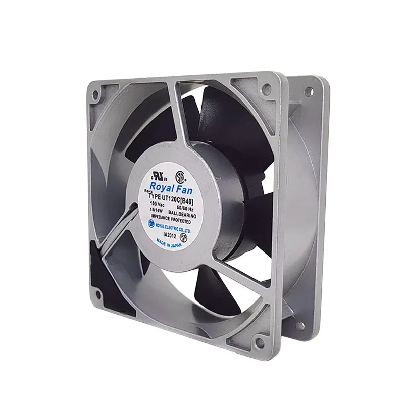 NEW ORIGINAL UT120C B40 AC 100V 15/14W 12038 120*120*38mm 12cm COOLING FAN RADIATOR
NEW ORIGINAL UT120C B40 AC 100V 15/14W 12038 120*120*38mm 12cm COOLING FAN RADIATOR