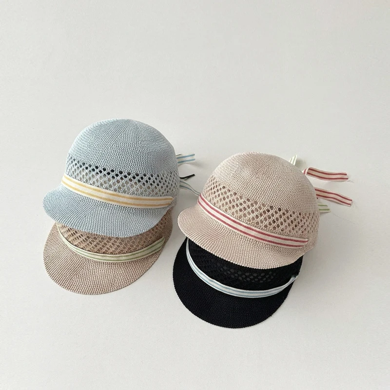 MILANCEL Summer Kids Flat Cap 46-52CM Hollow Breathable Baby Girls Sun Hat Sunscreen 4 Colors Children Straw Hat
MILANCEL Summer Kids Flat Cap 46-52CM Hollow Breathable Baby Girls Sun Hat Sunscreen 4 Colors Children Straw Hat