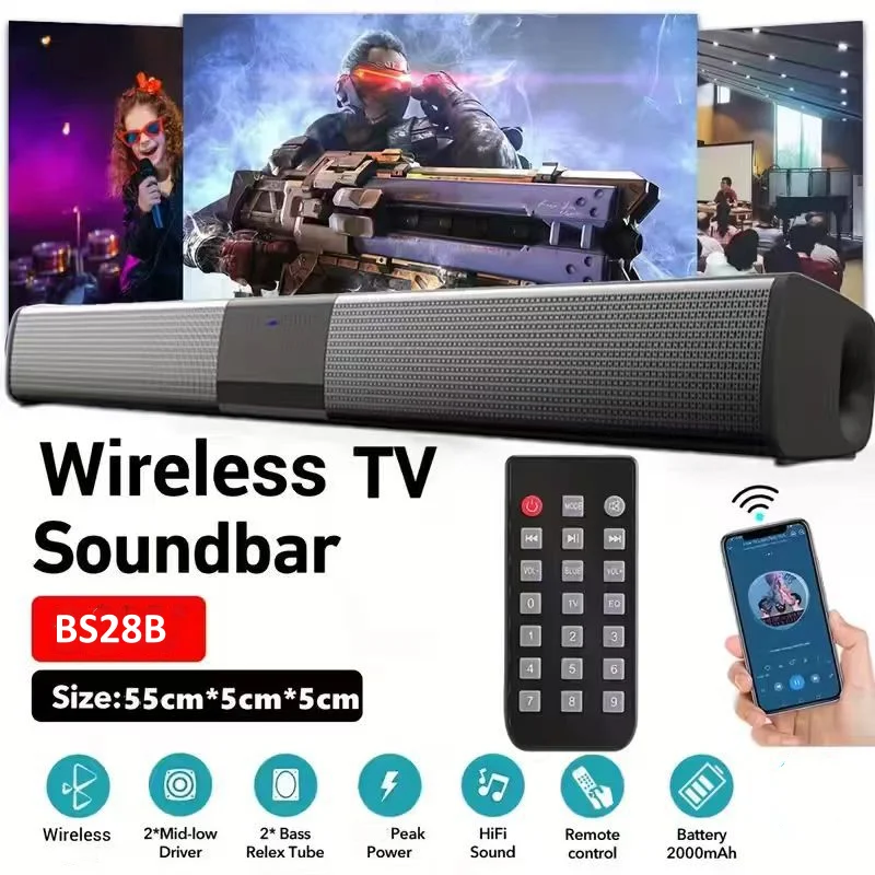 3DHome Theater Sound System Bluetooth Speaker Computer Speakers For TV Soundbar Box Subwoofer Radio Music Center Boom Box Column
3DHome Theater Sound System Bluetooth Speaker Computer Speakers For TV Soundbar Box Subwoofer Radio Music Center Boom Box Column