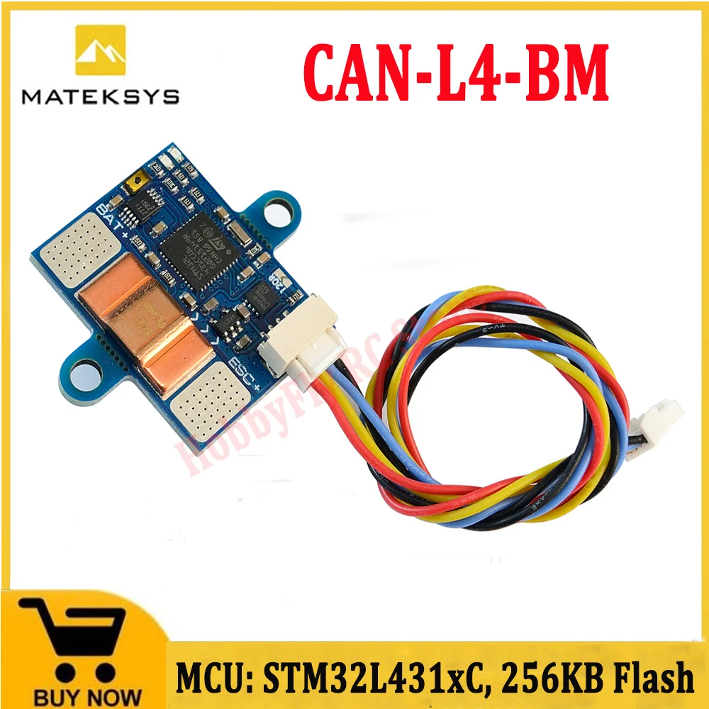 MATEK CAN-L4-BM AP_PERIPH DroneCAN Protocol DIGITAL POWER MONITOR for RC Airplane Multirotors r H743 Slim V3 DIY Parts
MATEK CAN-L4-BM AP_PERIPH DroneCAN Protocol DIGITAL POWER MONITOR for RC Airplane Multirotors r H743 Slim V3 DIY Parts