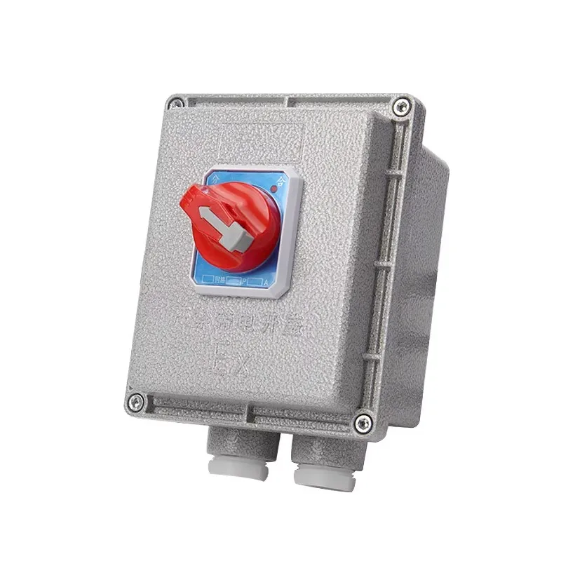 Explosion proof circuit breaker 2P/3P explosion-proof air switch 10A25A32A63A control box leakage protection air switch
Explosion proof circuit breaker 2P/3P explosion-proof air switch 10A25A32A63A control box leakage protection air switch
