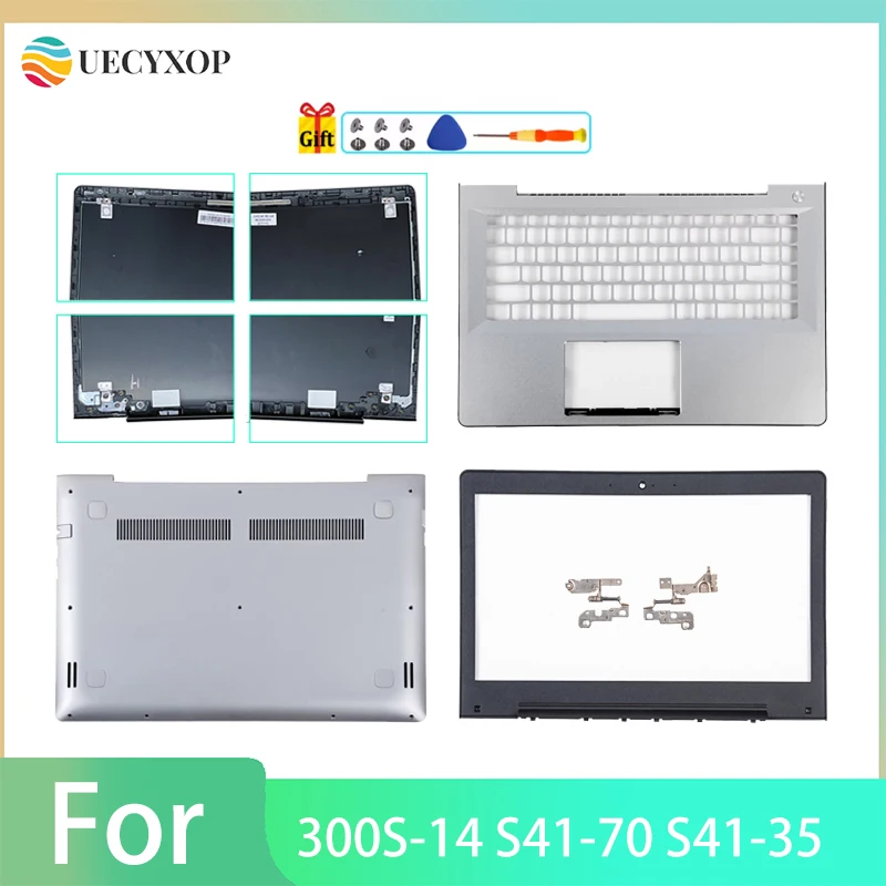Новый корпус для 300S-14 S41-70 S41-35, задняя крышка ЖК-дисплея, передняя панель, упор для рук, нижняя часть корпуса, сменная крышка для ноутбука
Новый корпус для 300S-14 S41-70 S41-35, задняя крышка ЖК-дисплея, передняя панель, упор для рук, нижняя часть корпуса, сменная крышка для ноутбука