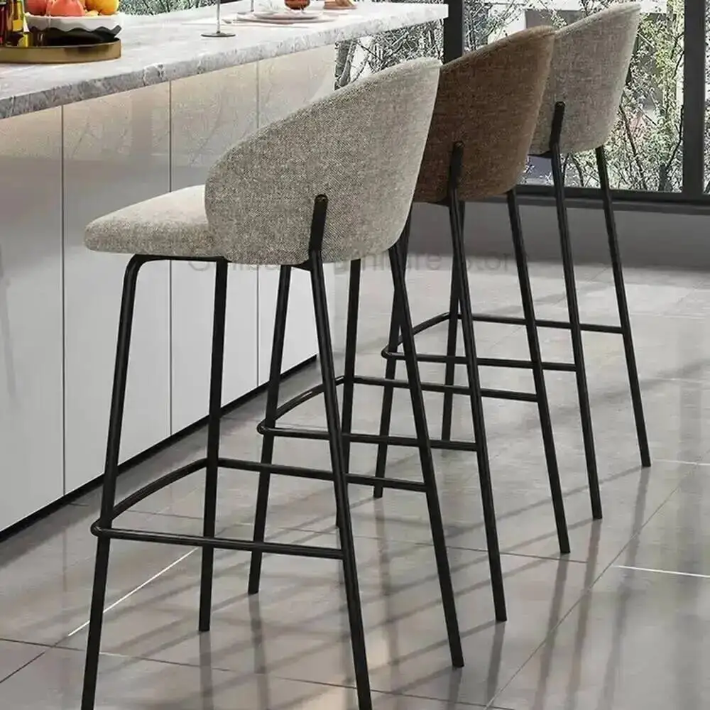Designer Stools Nordic Bar Counter Adjustable Elegant High Ergonomic Hairdressing Chair Modern Vanity Sillas Bar Furniture
Designer Stools Nordic Bar Counter Adjustable Elegant High Ergonomic Hairdressing Chair Modern Vanity Sillas Bar Furniture