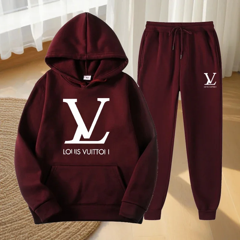 Spring and Autumn Couple Fitness Fashion Jogging Sports Set - Men's Pullover Hooded Shirt + Fashion Casual Pants Set
Spring and Autumn Couple Fitness Fashion Jogging Sports Set - Men's Pullover Hooded Shirt + Fashion Casual Pants Set