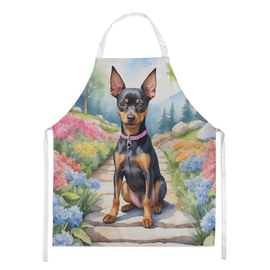Miniature Pinscher Spring Path Apron Cooking Kitchen Server Baking Crafts Gardening for Adult Women Men Unisex Large Multicolor
Miniature Pinscher Spring Path Apron Cooking Kitchen Server Baking Crafts Gardening for Adult Women Men Unisex Large Multicolor
