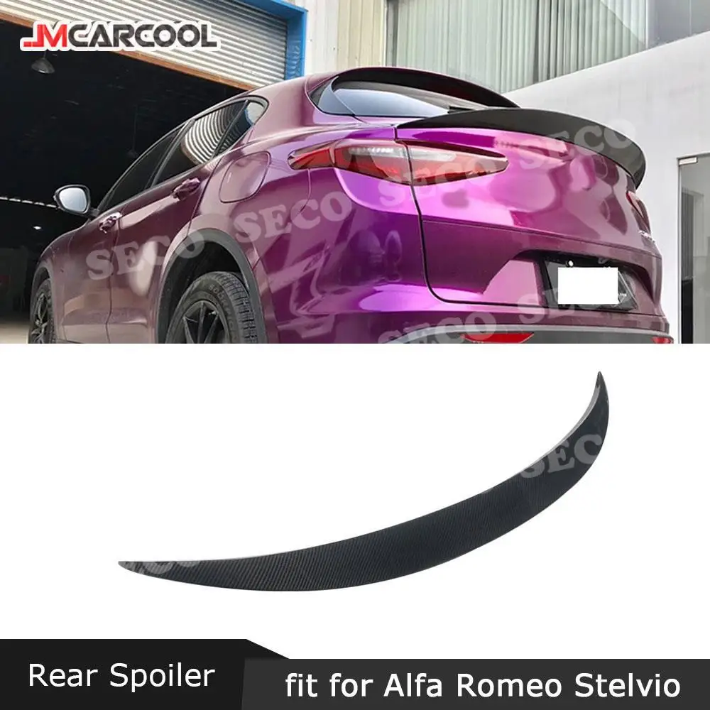 JMCARCOOL For Alfa Romeo Stelvio Spoiler 2017 2018 2019 Rear Middle Spoiler Carbon fiber FRP Trunk Boot Duck Wings Car Styling
JMCARCOOL For Alfa Romeo Stelvio Spoiler 2017 2018 2019 Rear Middle Spoiler Carbon fiber FRP Trunk Boot Duck Wings Car Styling