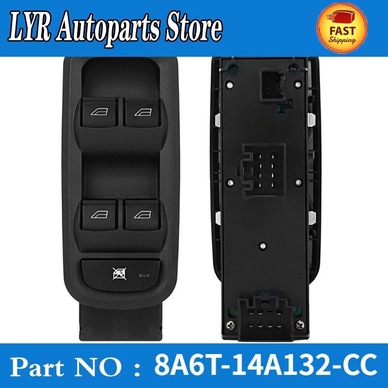 Original high quality Car Master Window Control Switch Fit for Ford Fiesta 2011-2013 8A6T-14A132-CC car accessories
Original high quality Car Master Window Control Switch Fit for Ford Fiesta 2011-2013 8A6T-14A132-CC car accessories