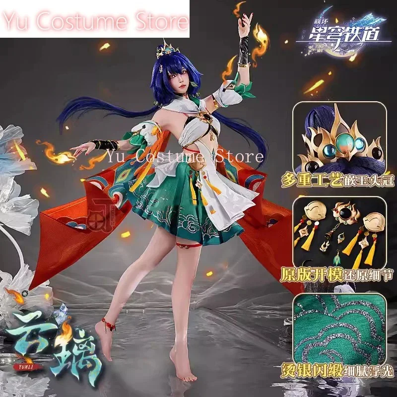 Yu костюм Honkai: Star Rail Yunli игровой костюм сексуальное милое платье униформа косплей костюм Хэллоуин вечерние ролевые игры наряд женский
Yu костюм Honkai: Star Rail Yunli игровой костюм сексуальное милое платье униформа косплей костюм Хэллоуин вечерние ролевые игры наряд женский