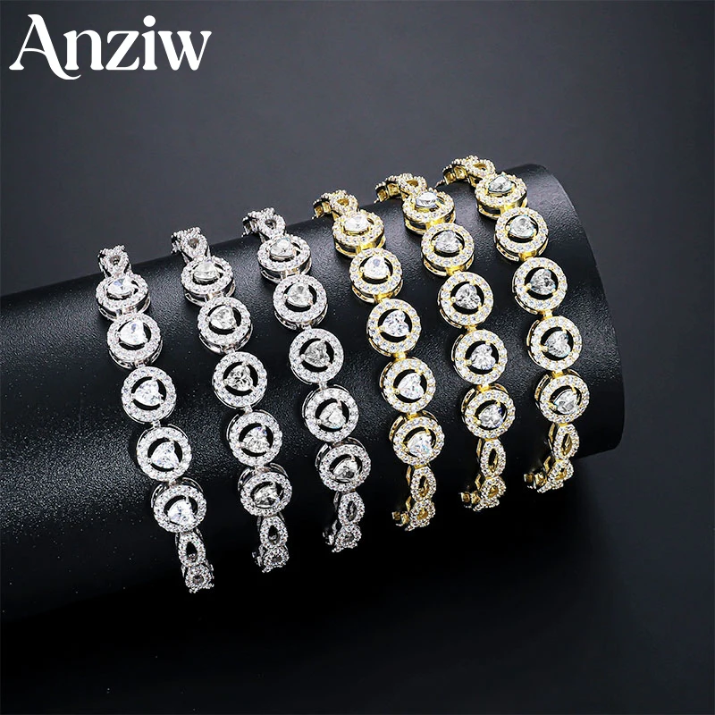 Anizw Sparkling Heart-Shaped Moissanite Retro Tennis Bracelets for Women Men 14k Gold Filled Bracelet Wedding Jewelry Certified
Anizw Sparkling Heart-Shaped Moissanite Retro Tennis Bracelets for Women Men 14k Gold Filled Bracelet Wedding Jewelry Certified