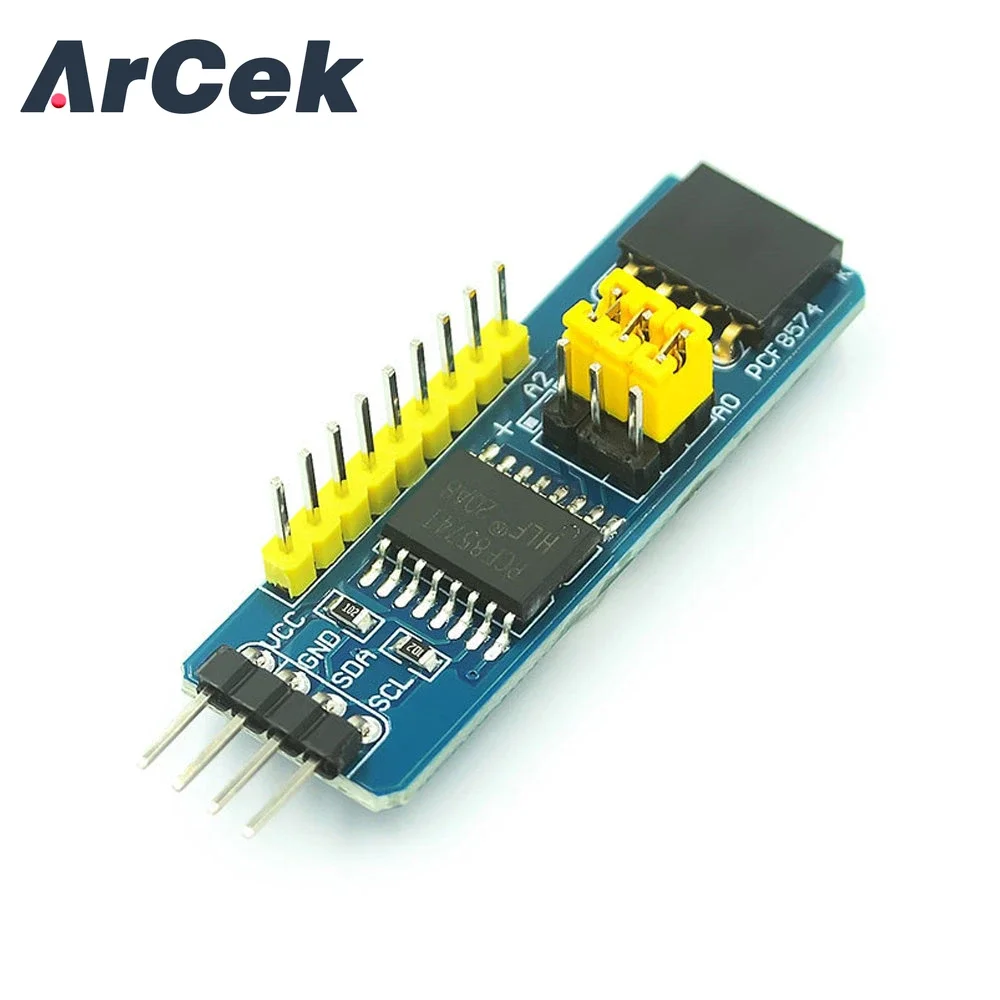 Плата расширения PCF8574 IO, экспандер I/O, I2C-Bus оценочное развитие, модуль расширения, штыревая панель или Row Seat 8-Bit 8 I/O
Плата расширения PCF8574 IO, экспандер I/O, I2C-Bus оценочное развитие, модуль расширения, штыревая панель или Row Seat 8-Bit 8 I/O