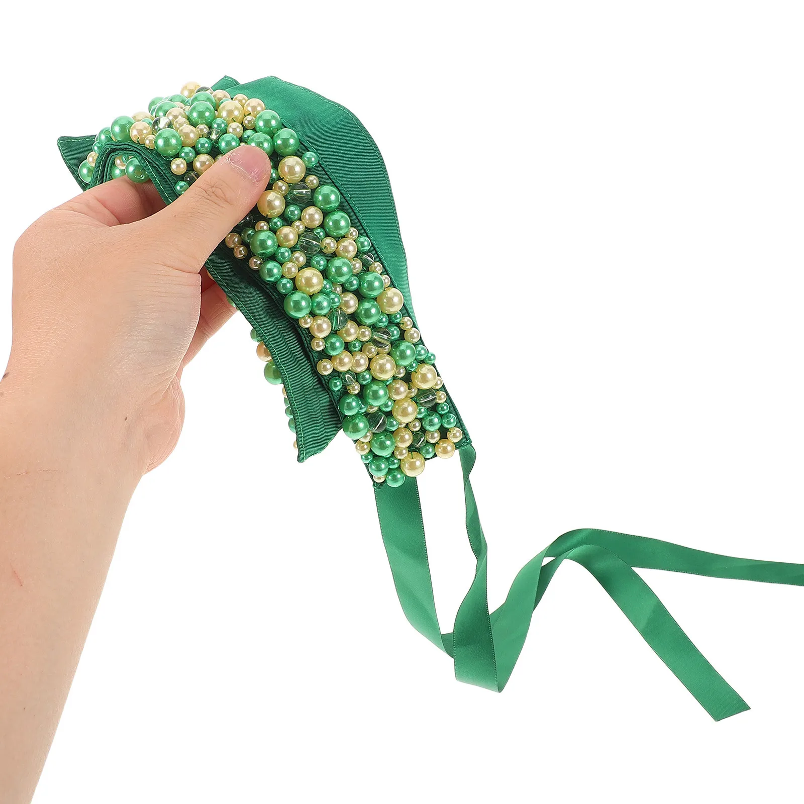 Handmade Green Beaded Detachable Fake Collar Women Luxury Faux Tie Dickey Collar Fashionable Party Dinner Daily Wear
Handmade Green Beaded Detachable Fake Collar Women Luxury Faux Tie Dickey Collar Fashionable Party Dinner Daily Wear