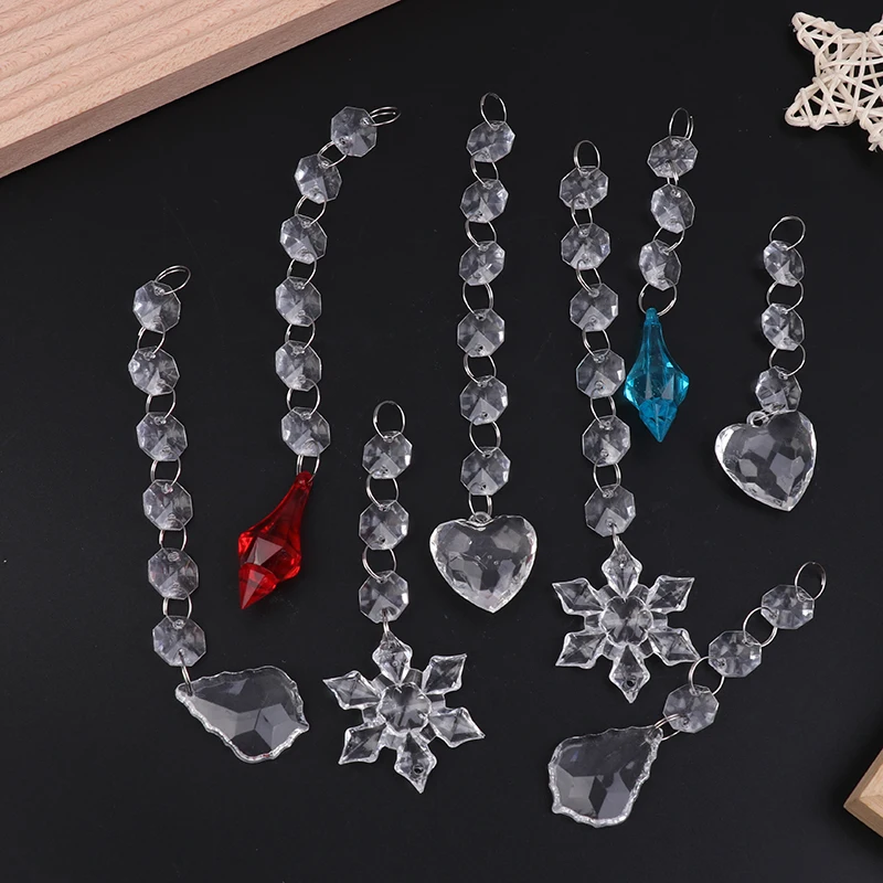 10Pcs Home Acrylic Crystal Octagonal Beads Pendant Clear Acrylic Bead Garland Chandelier Hanging For Party Home Decoration
10Pcs Home Acrylic Crystal Octagonal Beads Pendant Clear Acrylic Bead Garland Chandelier Hanging For Party Home Decoration