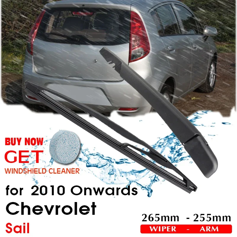 Car Wiper Blade Rear Back Window Windscreen Windshield Wipers Auto Accessories For Chevrolet Sail Hatchback 265mm 2010 Onwards
Car Wiper Blade Rear Back Window Windscreen Windshield Wipers Auto Accessories For Chevrolet Sail Hatchback 265mm 2010 Onwards