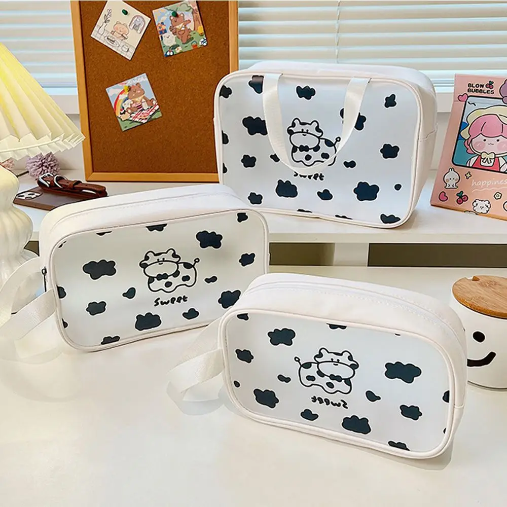 Lovely Necessary Cartoon Waterproof Bear Convenient Transparent Cosmetic Bag Storage Bag Makeup Bag Cow Washing Bag
Lovely Necessary Cartoon Waterproof Bear Convenient Transparent Cosmetic Bag Storage Bag Makeup Bag Cow Washing Bag