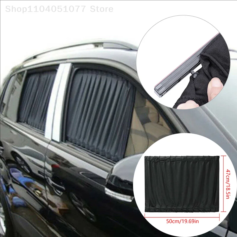 4Pcs Car UV Protection Sun Shade Curtains Sides Window Visor Mesh Cover Shield, 50x47cm
4Pcs Car UV Protection Sun Shade Curtains Sides Window Visor Mesh Cover Shield, 50x47cm