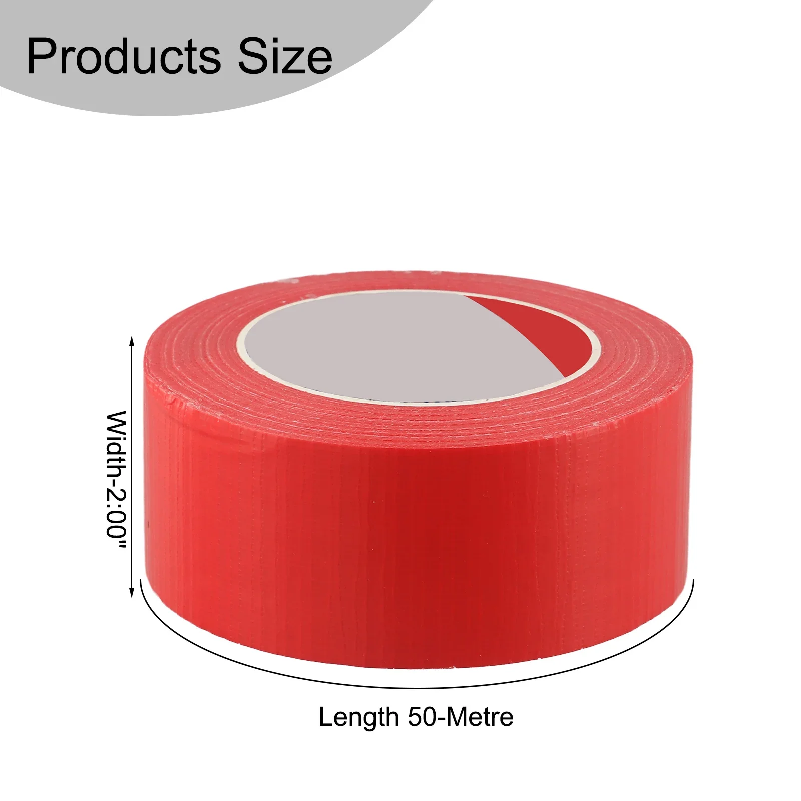 50MM*50M Cloth Tape Waterproof And Windproof Tape Heavy-duty Polyethylene Coated Mesh Carrier Red/Black/Silver/White/Green
50MM*50M Cloth Tape Waterproof And Windproof Tape Heavy-duty Polyethylene Coated Mesh Carrier Red/Black/Silver/White/Green