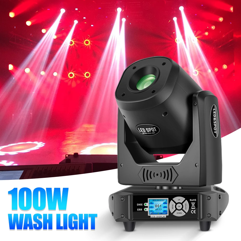 100W Moving Head Pattern Light DMX512 Party Concert Nightclub DJ Disco Light Family Gathering and Events Concert Birthday party
100W Moving Head Pattern Light DMX512 Party Concert Nightclub DJ Disco Light Family Gathering and Events Concert Birthday party