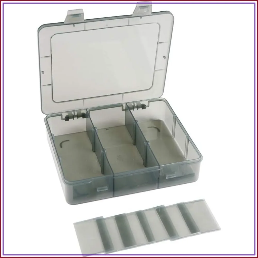 9 Grids Compartment Storage Box with Removable Dividers for Jewelry, Beads, Buttons, Small Parts
9 Grids Compartment Storage Box with Removable Dividers for Jewelry, Beads, Buttons, Small Parts