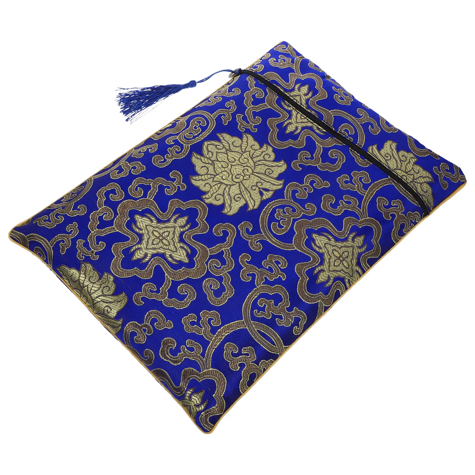 Large Capacity Pen Bag Bible Book Pouch 24x34cm Blue Flower Storage Organizer for Papers Receipts Notebook Stationery Travel
Large Capacity Pen Bag Bible Book Pouch 24x34cm Blue Flower Storage Organizer for Papers Receipts Notebook Stationery Travel