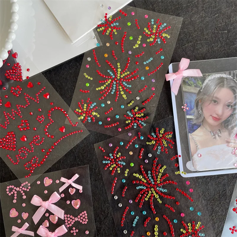 Bow Eye Stickers New Year Girl for Stage Party Diamond Shiny Self Adhesive Eye Makeup Decoration Craft
Bow Eye Stickers New Year Girl for Stage Party Diamond Shiny Self Adhesive Eye Makeup Decoration Craft